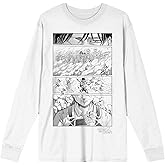 Attack On Titan Levi's Hallucinations Adult White Long Sleeve Tee