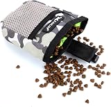 Lanjue 2 Pieces Dog Treat Bags Black Camouflage 600D Waist Clip Pouches view 5