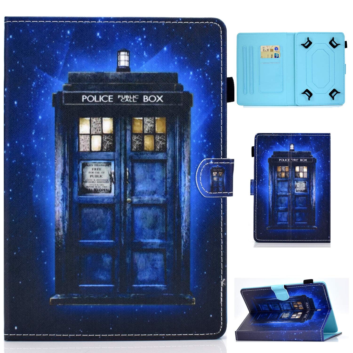 Acelive Universal 10 10.1 Inch Tablet Case Cover for Tianyida 10/10.1, for Padgene 10.1, for TAOERA/Dragon Touch 10, for VANKYO MatrixPad Z4, for Fusion5 10/10.1