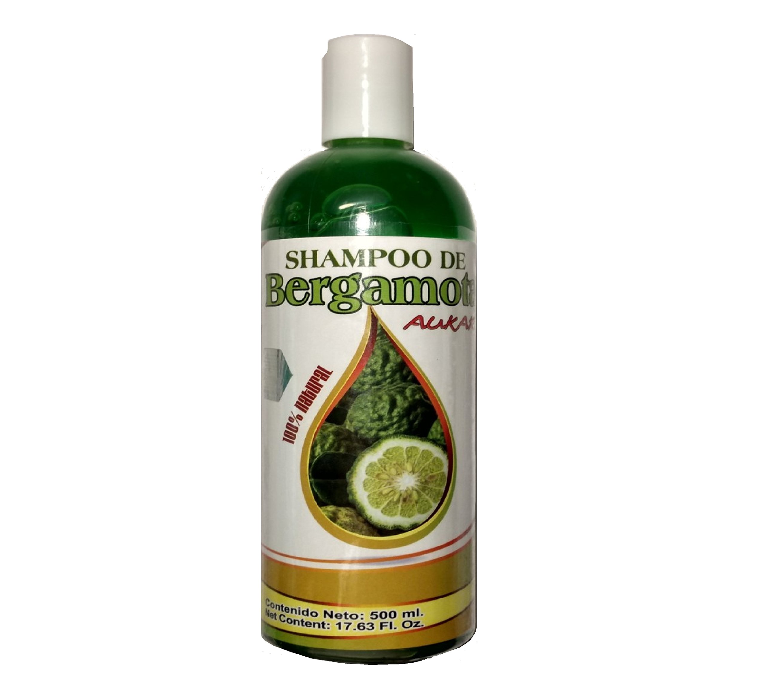 Bergamot Shampoo 500ml, Shampoo de Bergamota 500ml. Hair
