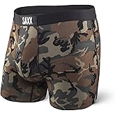 SAXX Underwear Co. Men's Underwear with Pouch Vibe Super Soft Boxer Brief 3Pk
