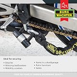 Burg-Wächter 3M Sold Secure Gold U Lock Kit Black 10mm Chain view 5