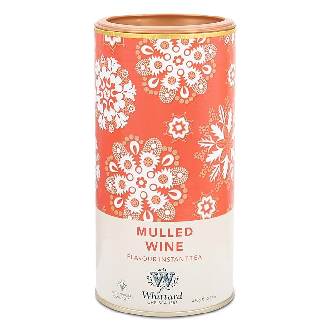 Whittard of Chelsea Mulled Wine Flavour Instant Tea 450g (Pack of 3