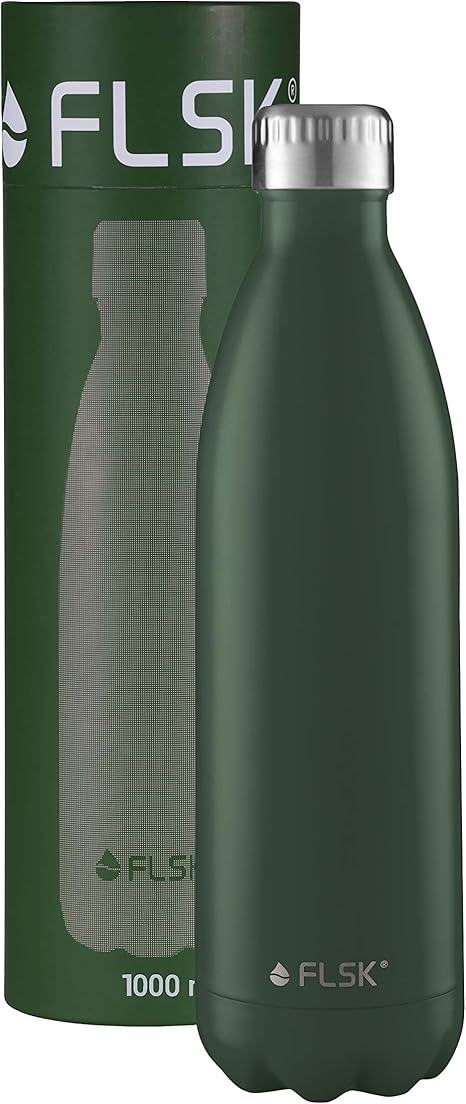 Amazon Flsk フラスク 水筒 真空断熱 ステンレスボトル 魔法瓶 炭酸 Ok 1000ml フォレスト 水筒 マグボトル オンライン通販