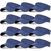 Ultrafun Unisex Sports Sun Visor Adjustable UV Protection Sun Hat Cap for Beach Pool Golf Tennis