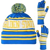 Vintage Classic Skull Cap Beanie Hat Cuffed Winter Hat Knit Comes with Warm Gloves Fasion Winter Gifts for Unisex Fans