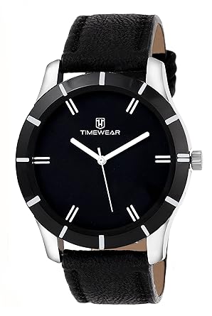 Timewear Analogue Round Black Dial Mens Watch -131Bdtg