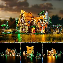 YEABRICKS LED Light for 43242 Disney Snow White and