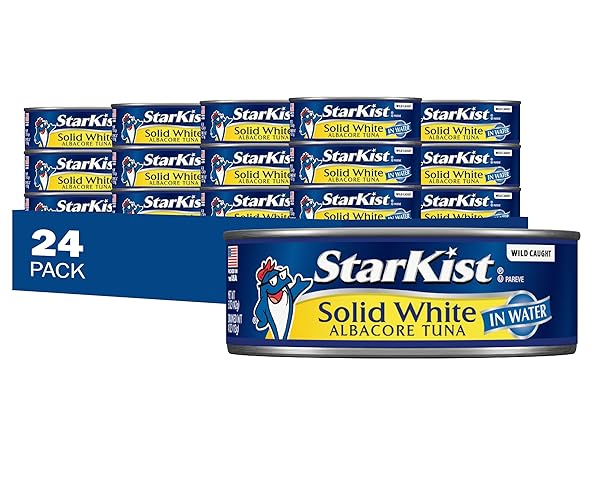 STARKIST SOLID WHITE ALBACORE TUNA IN WATER, 5...