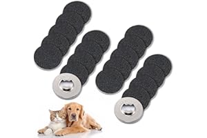 Feekoon 20Pcs Compatible with Dremel SD60-PGK EZ Lock Pet Nail Grooming Sanding Discs, which Compatible with Dremel 7760-PGK and 8240, 8250, 8220, 3000, 4000, 4300 Models Rotary Tools