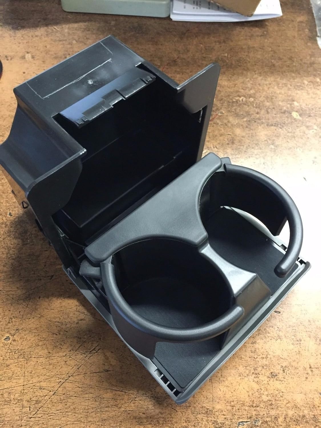 20042007 Nissan Titan Dashboard Center Console Gray Cup Holder OEM NEW