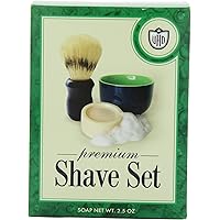 Van Der Hagen Premium Shave Set (2.5 oz. Soap, Bowl, Brush)