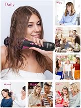 LANDOT Hair Dryer Brush 60mm One-Step Hot Air Styler 3 Heat Settings view 5