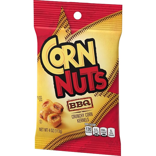 CORN NUTS BARBECUE, 4 OZ