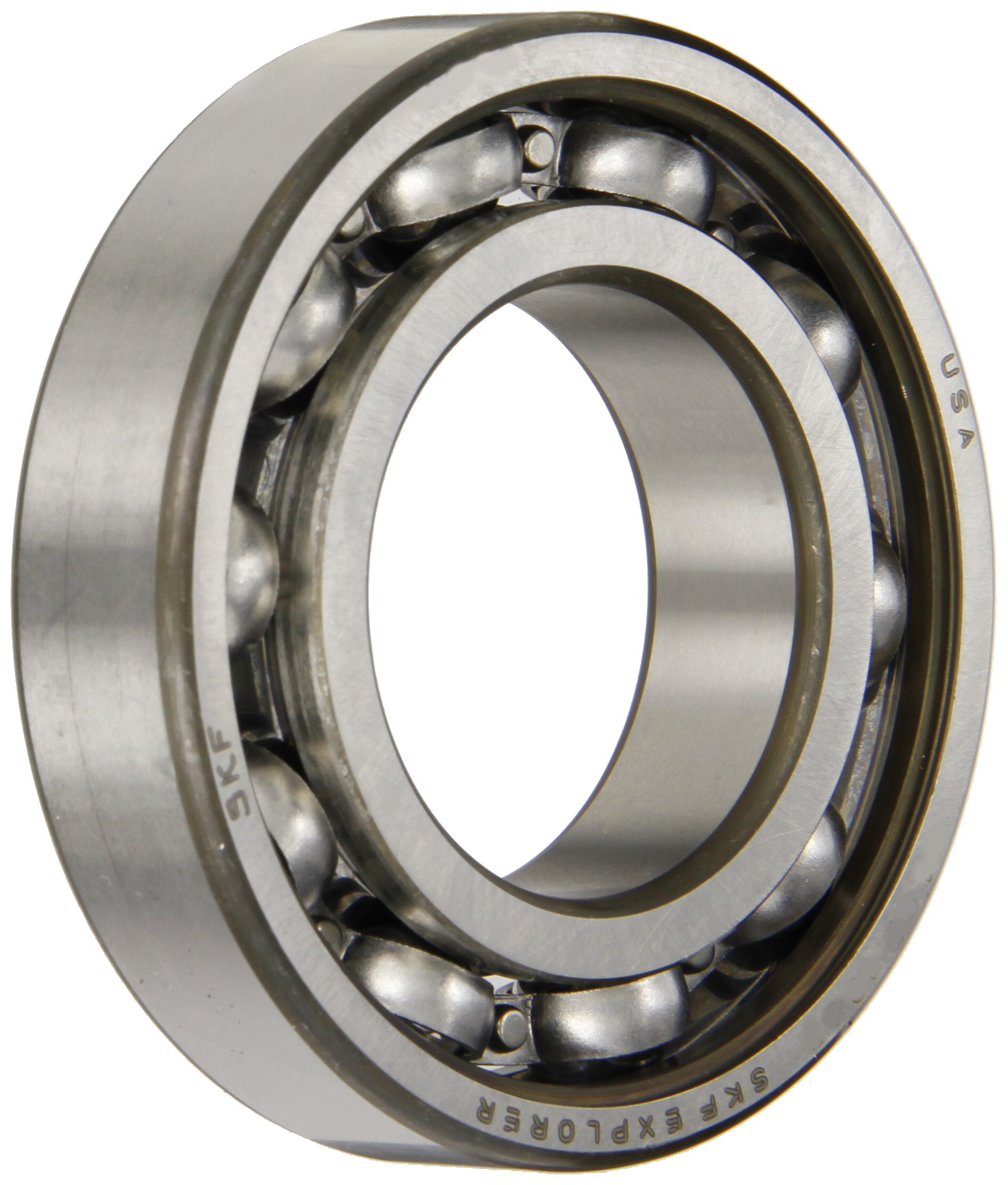 SKF Radial Deep Groove Ball Bearing, 45 ID, Bearing steel