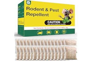 EVERFIELD 30PCS Rodent Deterrent Pouches, Plant-Based Ingredients, Ideal for Home Use