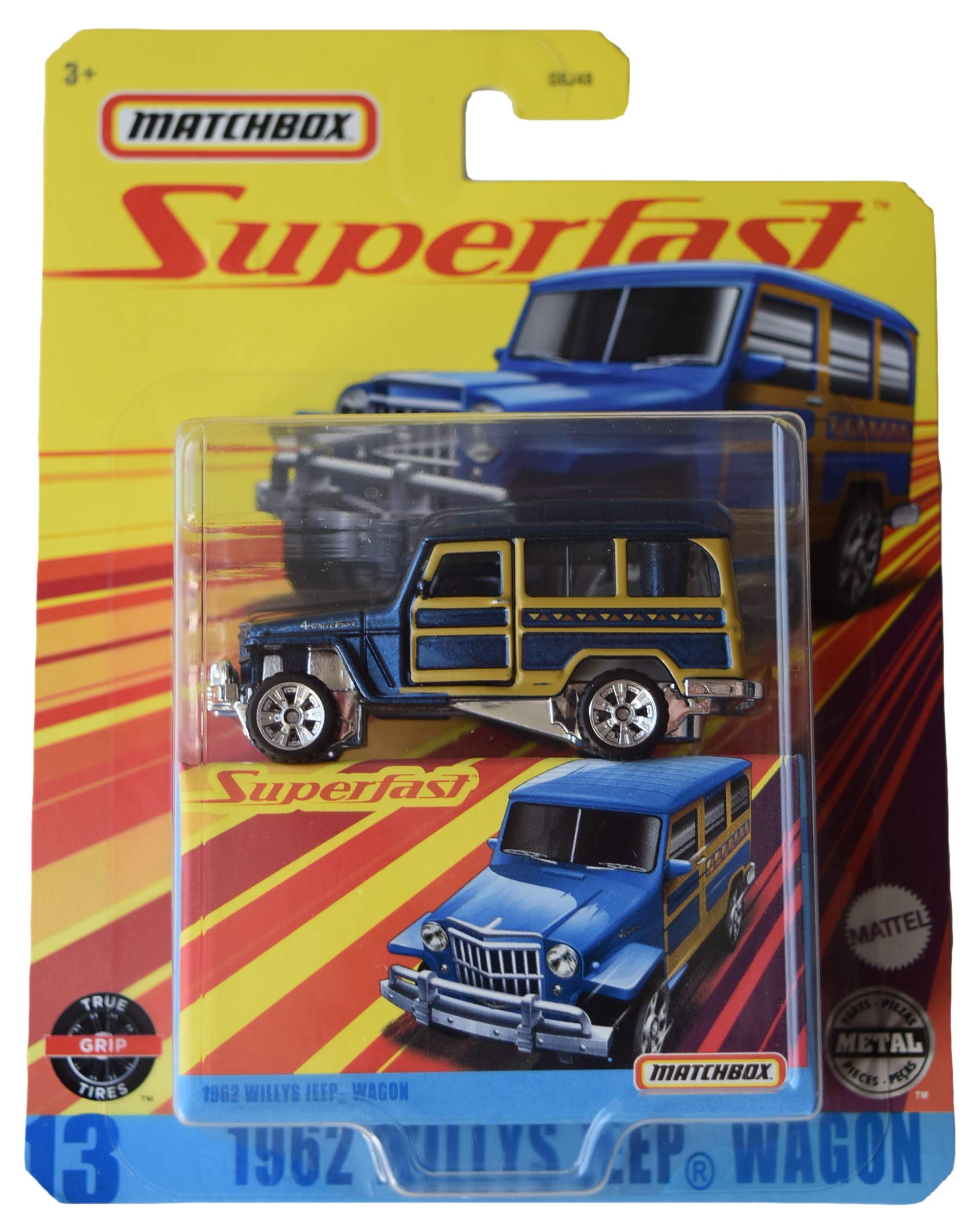 Matchbox Superfast 1962 Willys Wagon, Blue