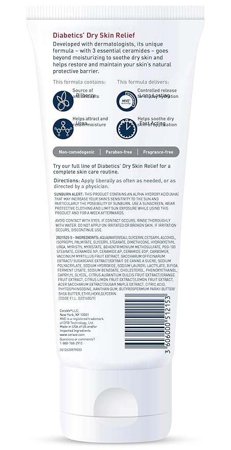 cerave for diabetics