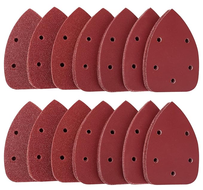 Mouse Sandpaper 84 PCS Mouse Detail Sander Sandpaper Sanding Paper