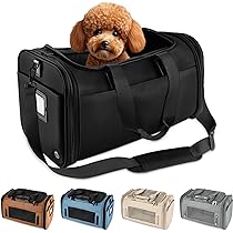 for pets only キャリーバック Amazon.com : TSA Airline Approved PU Leather Luxury Pet