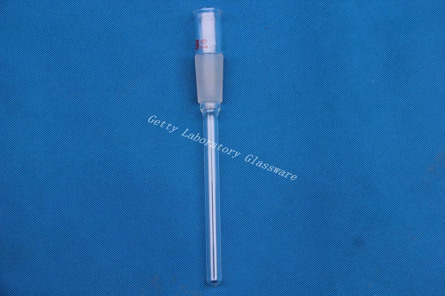 Lab glass Thermometer Adapter 24/40 joint for 5L flask, 180mm Stem