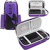 Dronside Carrying Case for Nintendo Switch 2 - Stylish Travel Case with Removable Shoulder Strap Fits for Nintendo Switch 2 Console, AC Charger Adapter, Switch Dock / Pro Controller Accessories