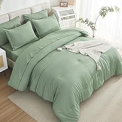 Litanika Oversized King Comforter Sets Sage Green