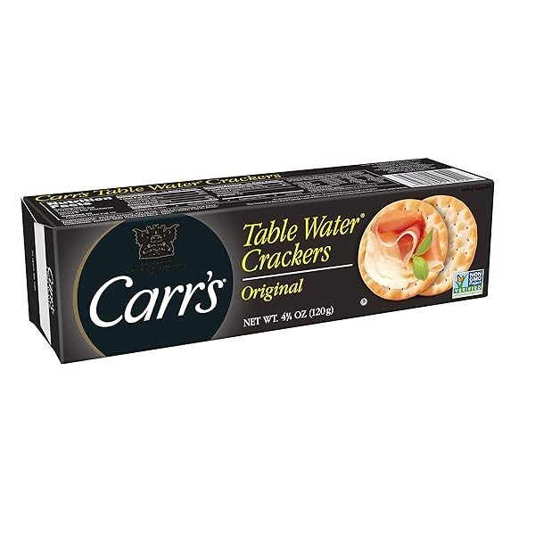 CARR’S TABLE WATER CRACKERS, 4.25 OUNCE
