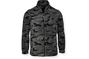 Swiss Alps Kids Boy's Full Zip Polar Fleece Jacket Ultra Soft Warm Comfortable Fabric With Zippered Hand Pockets