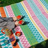 Talking Tables Waterproof Outdoor Rug 180x120cm Lightweight Mat