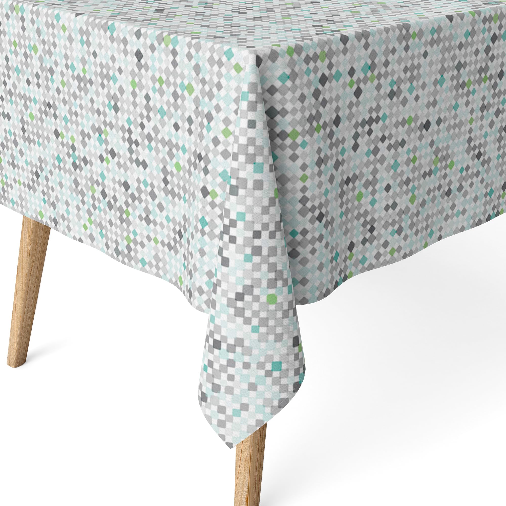 Martina Home Maui Green Resin Tablecloth 260 x 140 cm