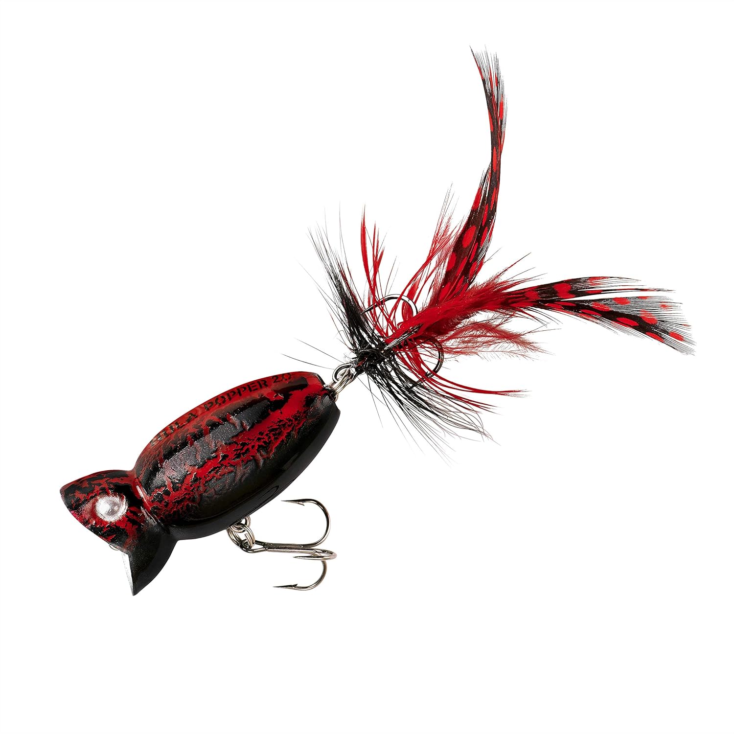 Arbogast Hula Popper 2.0 Topwater Fishing Lure with