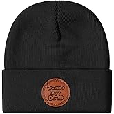 Mepase Dad Beanie Hat Best Dad Beanie Gifts from Daughter Son for Men Father's Day Birthday Winter