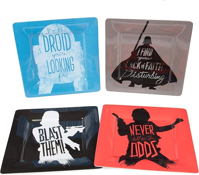 star wars melamine plates