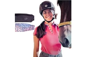 myMareCo Equestrian Headbands Designed to Wick Moisture and Protect Hair Under Helmets, for Horseback Riding, Biking, and Securing Ear Buds