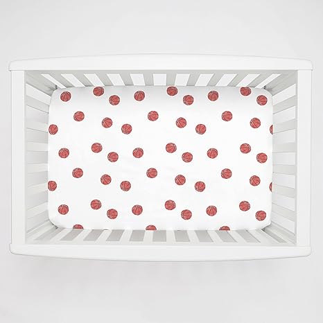 basketball crib sheets