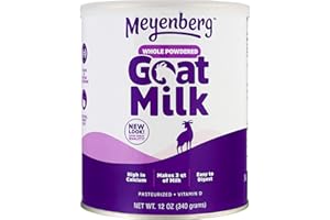 Meyenberg Whole Powdered Goat Milk, Vitamin D, 12 Ounce