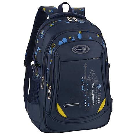 Bageek Schulranzen Jungen Schulrucksack Grundschule Schultasche Rucksack Tasche Jungen Rucksäcke Jugendliche Oxford