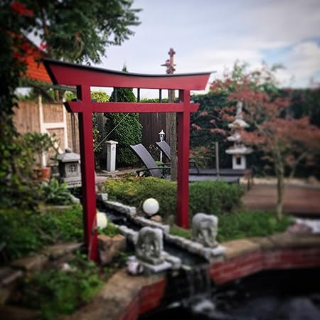 Torii Japanisches Tor 150 Bis 200 Cm 100 Bis 150 Cm Amazon De Garten