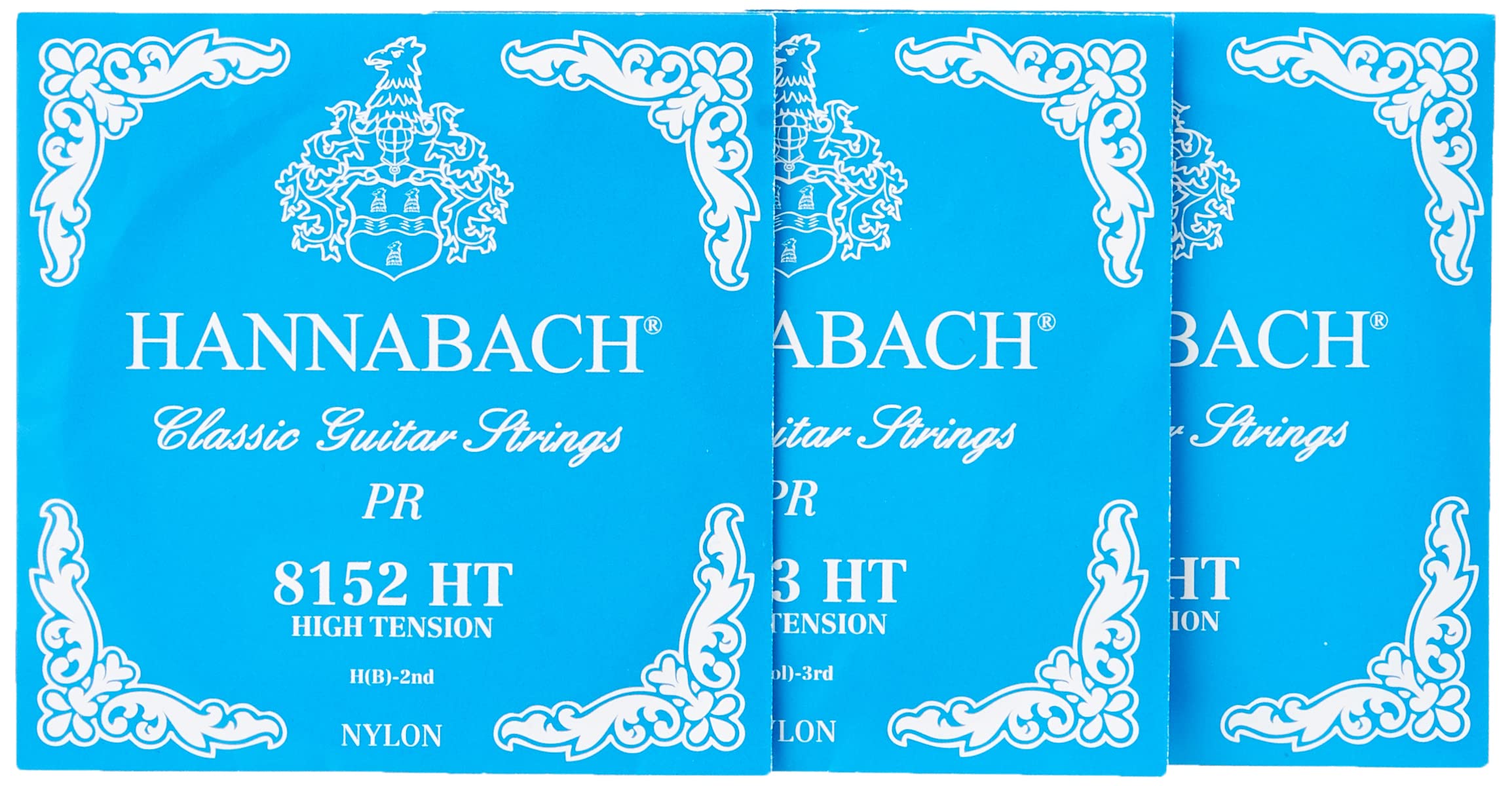 Hannabach strings for classical guitar Seire 815 High Tension Silver Special (high quality, all-purpose string for almost every instrument, guitar strings classical guitar, Made in Germany)