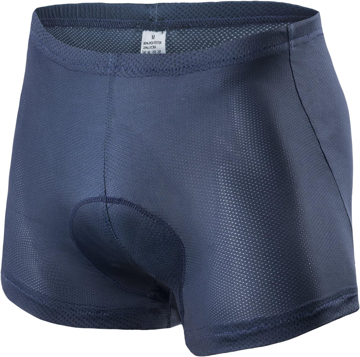 Men's Padded Cycling Underwear Gel Bicycle Underpant Lightweight Bike Shorts: Clothing