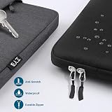 ZYB 13-13.3 Inch Waterproof Laptop Sleeve Case Dark Grey 600D Poly view 6