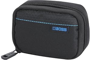 BOSS CB-KTNGO Carrying Pouch | Protective Pouch for KATANA:GO | Additional Storage for Charging Cable, Earbuds, & Other Small Accessories | Durable Exterior | Cushioned Interior | Heavy-Duty Zipper