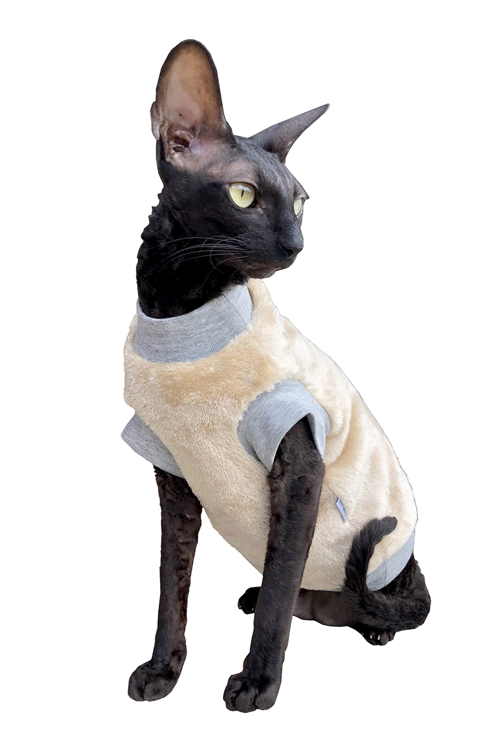 Kotomoda Cat's pullover Biege Mantle (L) — image 1