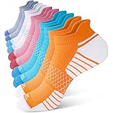 Trusiel Women Ankle Compression Athletic Running Socks No Show Low Cut 5 Pairs