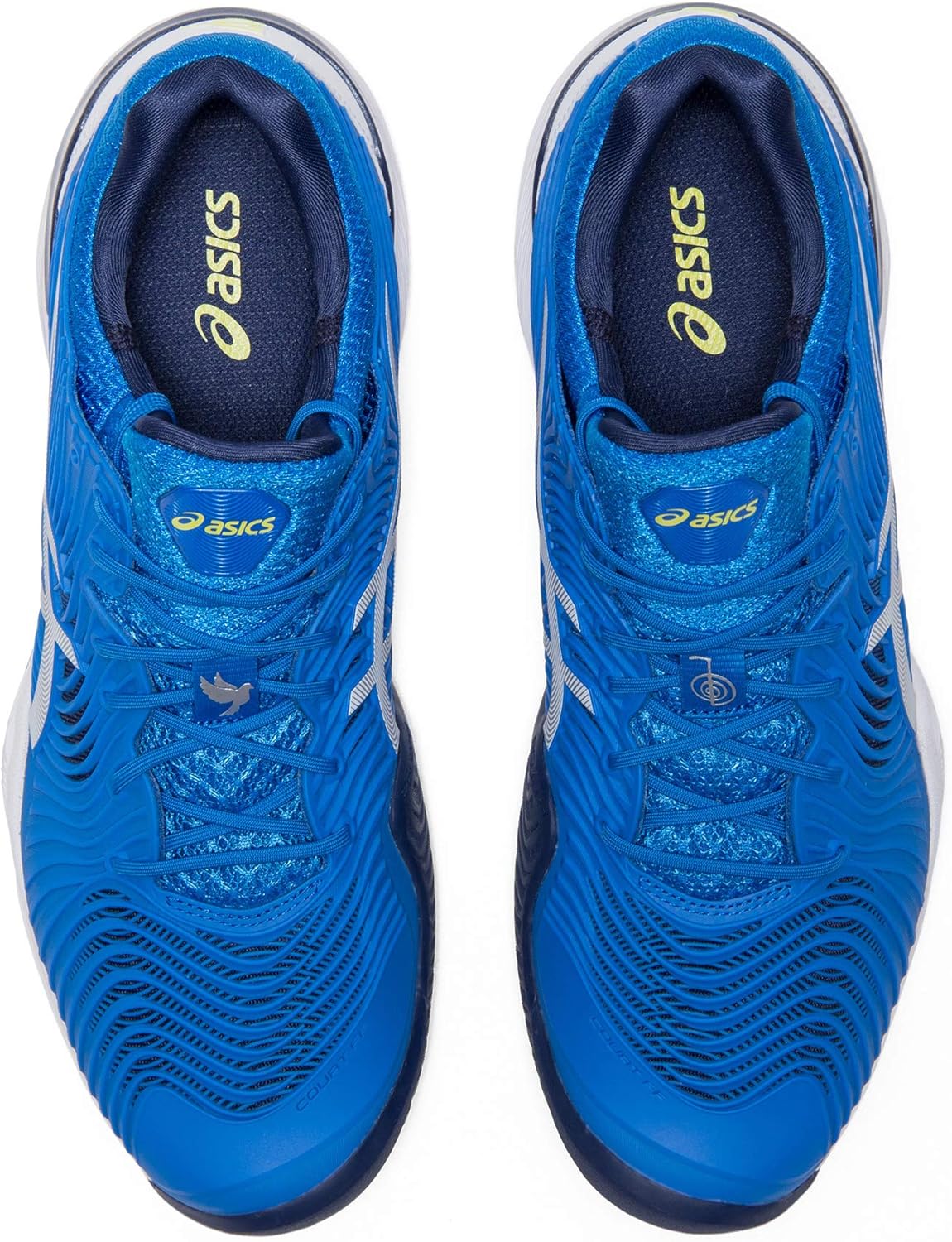 tenis asics djokovic azul