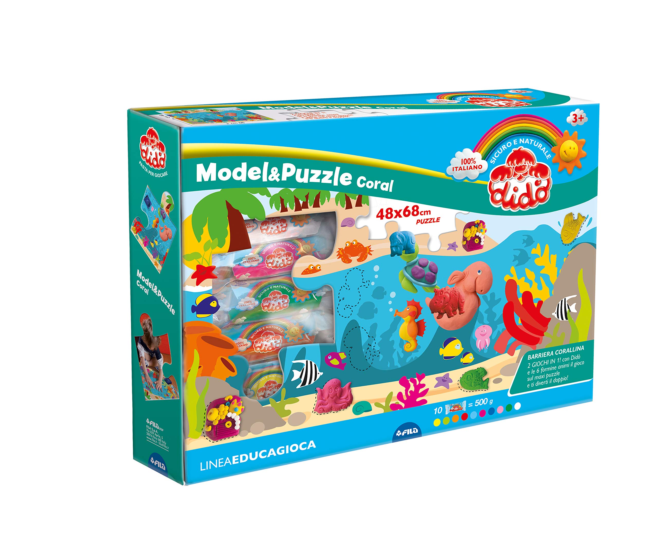 Fila- Jigsaw Multi-Coloured 350100