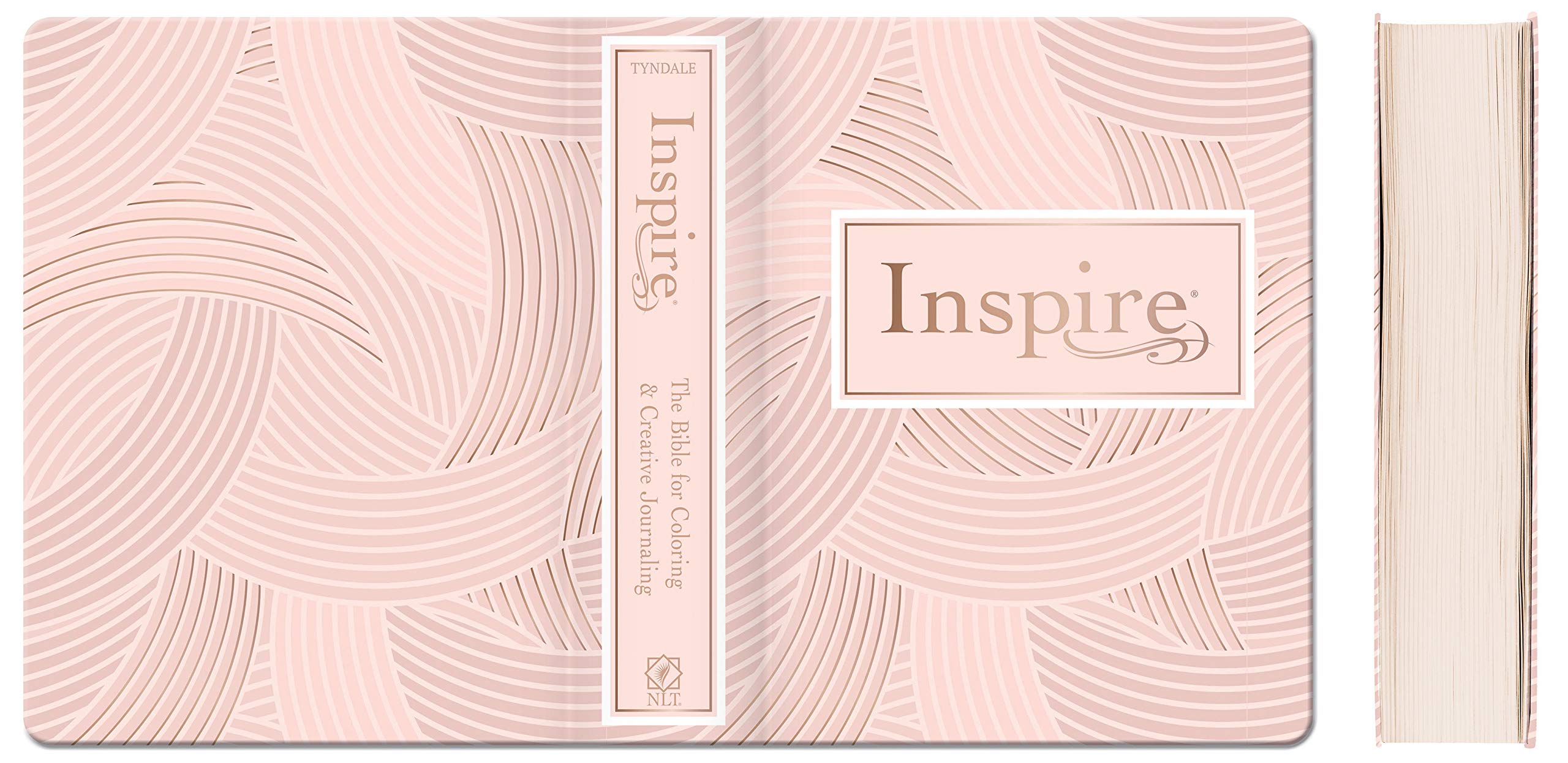 Inspire Bible NLT (Softcover, Pink): The Bible for Coloring & Creative Journaling