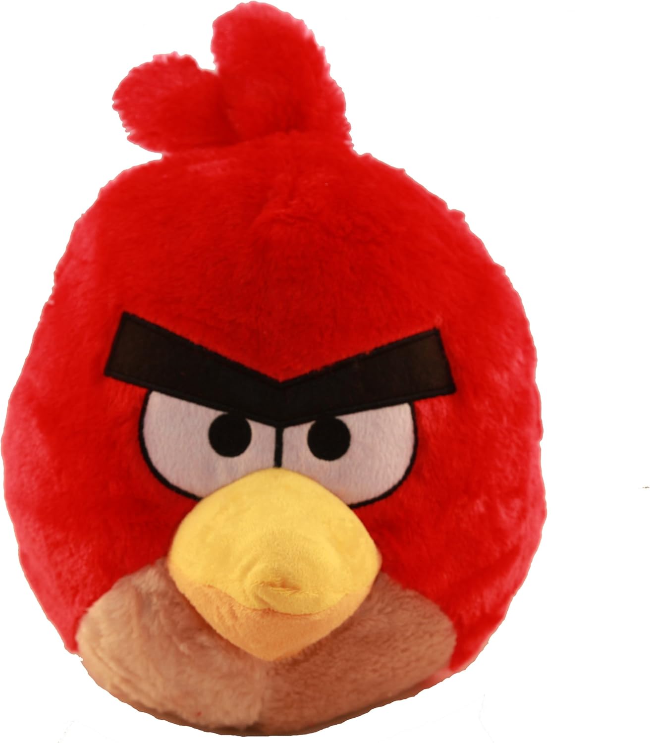 red angry bird plush