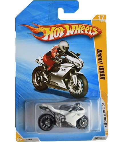 Amazon.com: Hot Wheels Showroom Series Ducati 1098R 179/250, Black